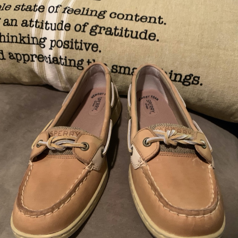 Sperry Women's Angelfish Slip-On Boat Shoes - 11